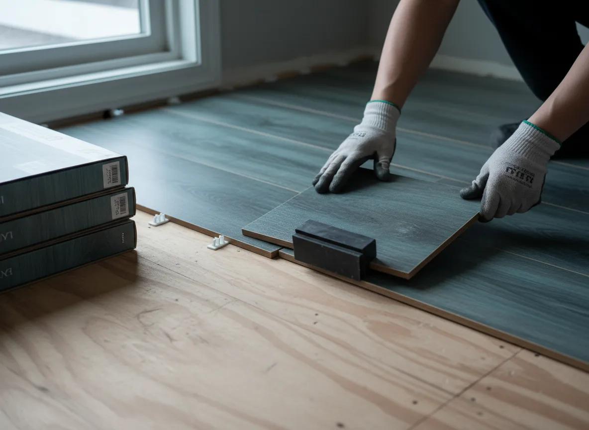 Luxury Vinyl Plank Installation company in Knickerbocker, TX